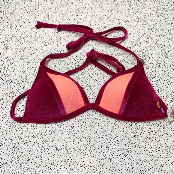 wireless push up bikini top